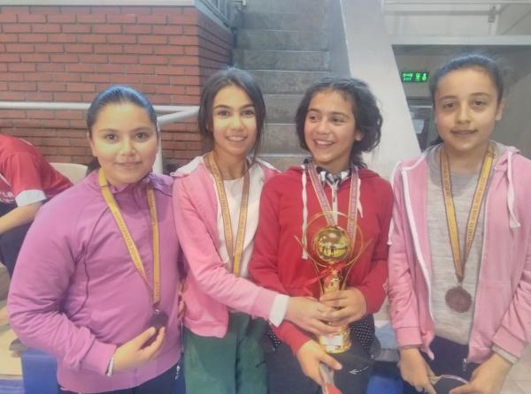 Okulumuz 20.02.2018 tarihinde düzenlenen turnuvada Yıldız Kızlar masa tenisi dalında Ereğli 2.si olmuştur.